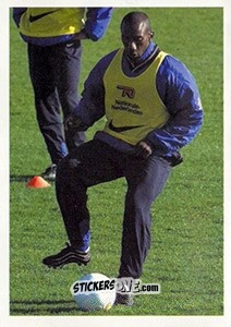 Sticker Jerrel Hasselbaink in training - Oranje Kampioen! n. 57 - Panini