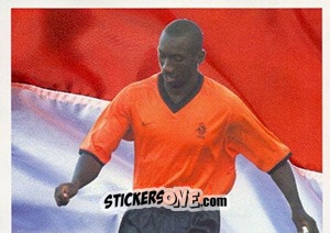 Cromo Jerrel Hasselbaink in action - Oranje Kampioen! - Panini