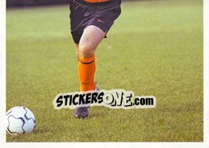 Sticker Ronald De Boer in action