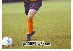 Sticker Ronald De Boer in action - Oranje Kampioen! n. 61 - Panini