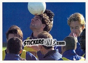 Sticker Ruud Van Nistelrooy in training