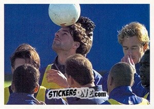 Sticker Ruud Van Nistelrooy in training - Oranje Kampioen! n. 66 - Panini