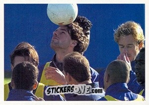 Cromo Ruud Van Nistelrooy in training