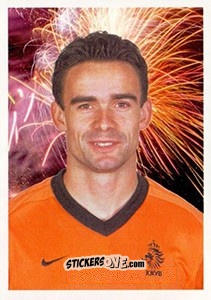 Sticker Marc Overmars (Portrait) - Oranje Kampioen! n. 72 - Panini