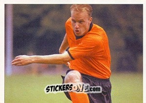 Sticker Dennis Bergkamp in action - Oranje Kampioen! - Panini