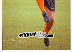 Sticker Dennis Bergkamp in action - Oranje Kampioen! - Panini