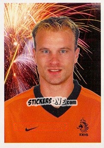 Cromo Dennis Bergkamp (Portrait) - Oranje Kampioen! - Panini