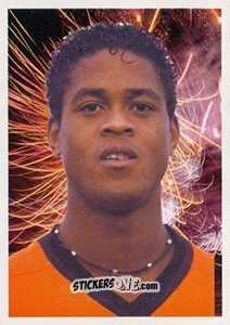 Sticker Patrick Kluivert (Portrait) - Oranje Kampioen! n. 83 - Panini