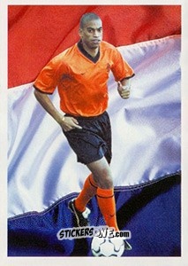 Cromo Michael Reiziger in action - Oranje Kampioen! - Panini