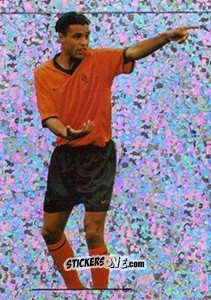 Sticker Pierre Van Hooijdonk in game - Oranje Kampioen! n. 87 - Panini
