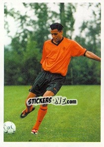 Sticker Pierre Van Hooijdonk in action - Oranje Kampioen! - Panini