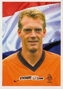 Sticker Peter Van Vossen (Portrait) - Oranje Kampioen! n. 94 - Panini