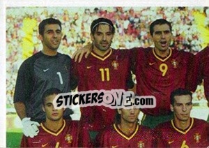 Sticker Portugal 2002 - A Caminho do Mundial. Força! Portugal n. 5 - Panini