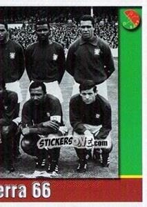 Sticker Equipe de foto - A Caminho do Mundial. Força! Portugal n. 18 - Panini
