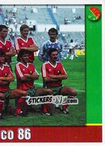 Sticker Equipe de foto - A Caminho do Mundial. Força! Portugal n. 22 - Panini
