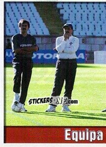 Sticker Equipa Técnica - A Caminho do Mundial. Força! Portugal n. 27 - Panini