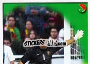 Figurina Ricardo no jogo - A Caminho do Mundial. Força! Portugal n. 36 - Panini
