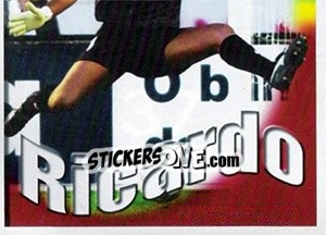 Sticker Ricardo no jogo - A Caminho do Mundial. Força! Portugal n. 37 - Panini