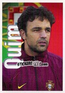 Sticker Quim (Portrait) - A Caminho do Mundial. Força! Portugal n. 41 - Panini