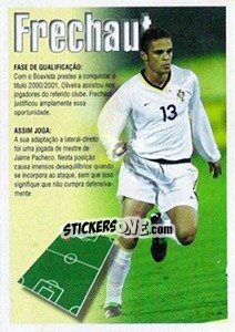 Sticker Frechaut (descrição) - A Caminho do Mundial. Força! Portugal n. 45 - Panini
