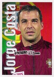 Cromo Jorge Costa (Portrait) - A Caminho do Mundial. Força! Portugal n. 59 - Panini