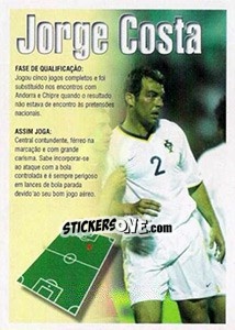 Sticker Jorge Costa (descrição)