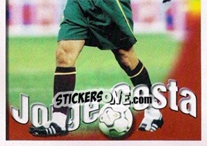 Sticker Jorge Costa no jogo - A Caminho do Mundial. Força! Portugal n. 63 - Panini
