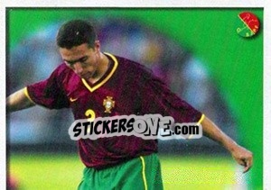 Sticker Rui Jorge no jogo - A Caminho do Mundial. Força! Portugal - Panini