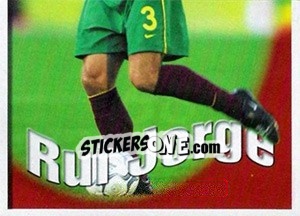 Sticker Rui Jorge no jogo - A Caminho do Mundial. Força! Portugal - Panini