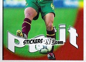Sticker Petit no jogo - A Caminho do Mundial. Força! Portugal n. 79 - Panini