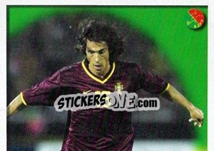 Sticker Paulo Sousa no jogo - A Caminho do Mundial. Força! Portugal n. 89 - Panini
