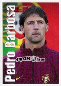 Sticker Pedro Barbosa (Portrait) - A Caminho do Mundial. Força! Portugal n. 91 - Panini