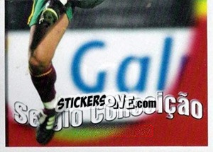 Sticker Sergio Conceição no jogo - A Caminho do Mundial. Força! Portugal n. 101 - Panini
