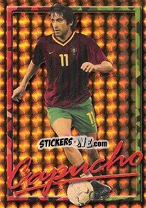 Sticker Capucho no movimento - A Caminho do Mundial. Força! Portugal n. 114 - Panini