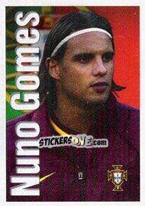 Cromo Nuno Gomes (Portrait) - A Caminho do Mundial. Força! Portugal - Panini