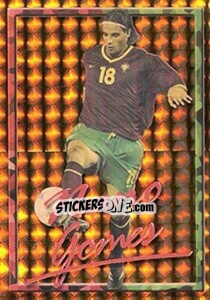 Sticker Nuno Gomes no movimento - A Caminho do Mundial. Força! Portugal n. 134 - Panini