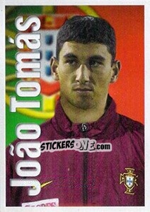 Sticker João Tomás (Portrait) - A Caminho do Mundial. Força! Portugal n. 137 - Panini