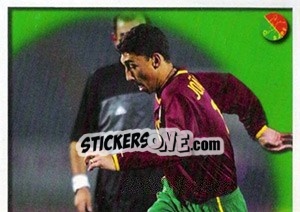 Sticker João Tomás no jogo - A Caminho do Mundial. Força! Portugal n. 138 - Panini