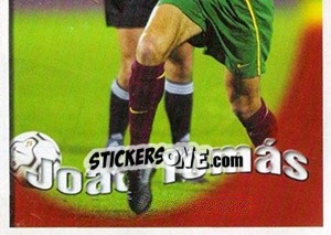Sticker João Tomás no jogo - A Caminho do Mundial. Força! Portugal n. 139 - Panini