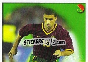 Sticker Simão no jogo - A Caminho do Mundial. Força! Portugal n. 141 - Panini