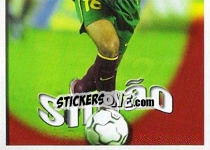 Sticker Simão no jogo - A Caminho do Mundial. Força! Portugal n. 142 - Panini
