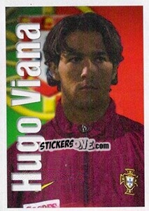 Sticker Hugo Viana (Portrait) - A Caminho do Mundial. Força! Portugal n. 143 - Panini
