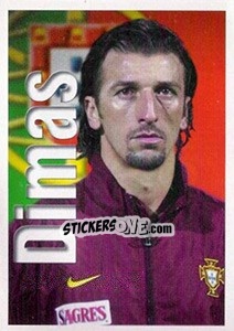 Sticker Dimas (Portrait) - A Caminho do Mundial. Força! Portugal n. 146 - Panini