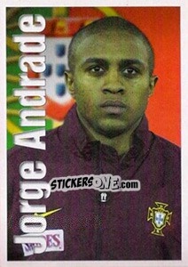 Cromo Jorge Andrade (Portrait) - A Caminho do Mundial. Força! Portugal n. 147 - Panini