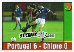 Figurina Portugal - Chipre 6:0