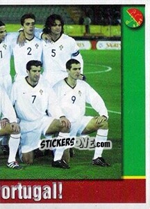 Sticker Força Portugal! - A Caminho do Mundial. Força! Portugal n. 160 - Panini
