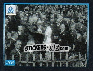 Figurina Le 5 mai 1935 - Olympique De Marseille 2011-2012 n. 3 - Panini
