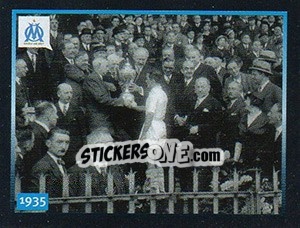 Sticker Le 5 mai 1935 - Olympique De Marseille 2011-2012 - Panini