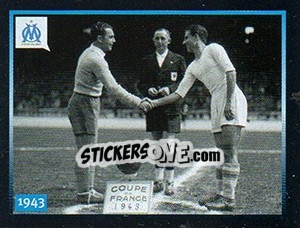Sticker En 1943 - Olympique De Marseille 2011-2012 n. 8 - Panini