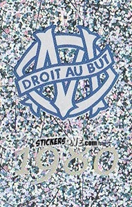 Cromo Ecusson Olympique de Marseille 1980 - Olympique De Marseille 2011-2012 - Panini